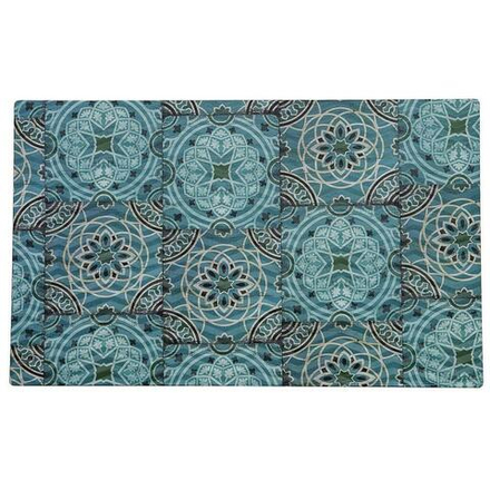 Блюдо 53*32,5*1,8 см прямоуг. Damask Blue пластик меламин P.L. Proff Cuisine