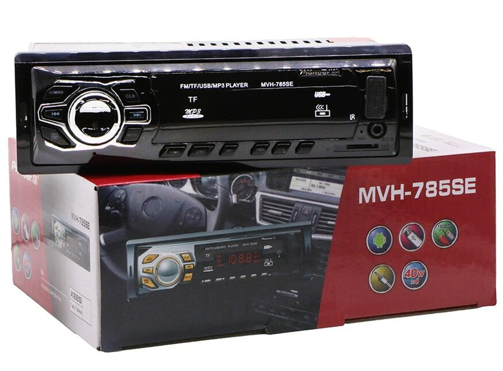 Автомагнитола DV-Pionir GB MVH-785SE, Bluetooth , usb, micro, aux, fm, пульт