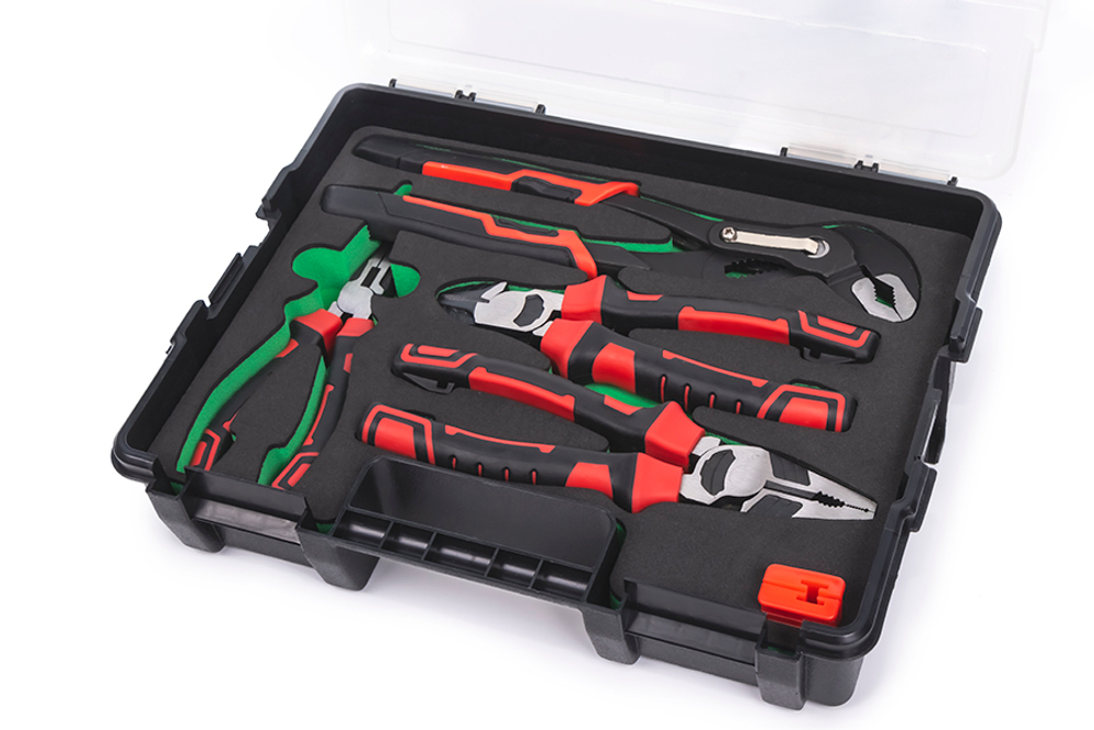 TBP-04U Набор шарнирно губцевого инструмента 4 предмета