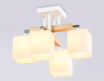 Подвесная люстра TR9512/4 WH/CH/FR белый/хром/белый матовый E27*4 max 40W D567*266