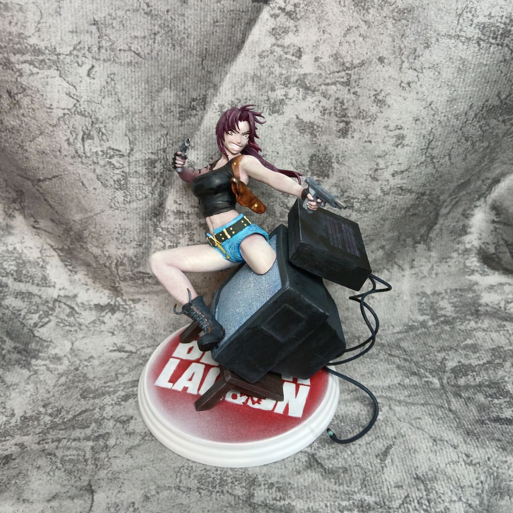 Фигурка Реви Пираты Чёрной лагуны Revy Black Lagoon Rebecca