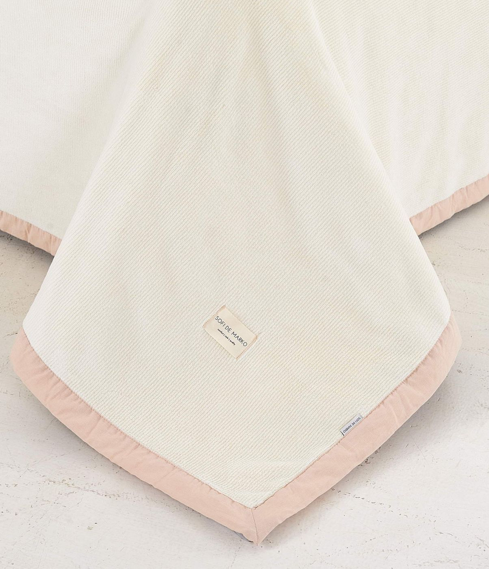 Плед 220х240 Sofi De MarkO Стелла молочный