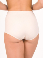 Корректирующие трусы с высокой линией талии и низким вырезом по линии бедер (Размер: 50) (Цвет: черный)