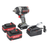 АКЦИЯ! Гайковерт IMPACT аккум. бесщеточный P.I.T. PIW20H-600A /2