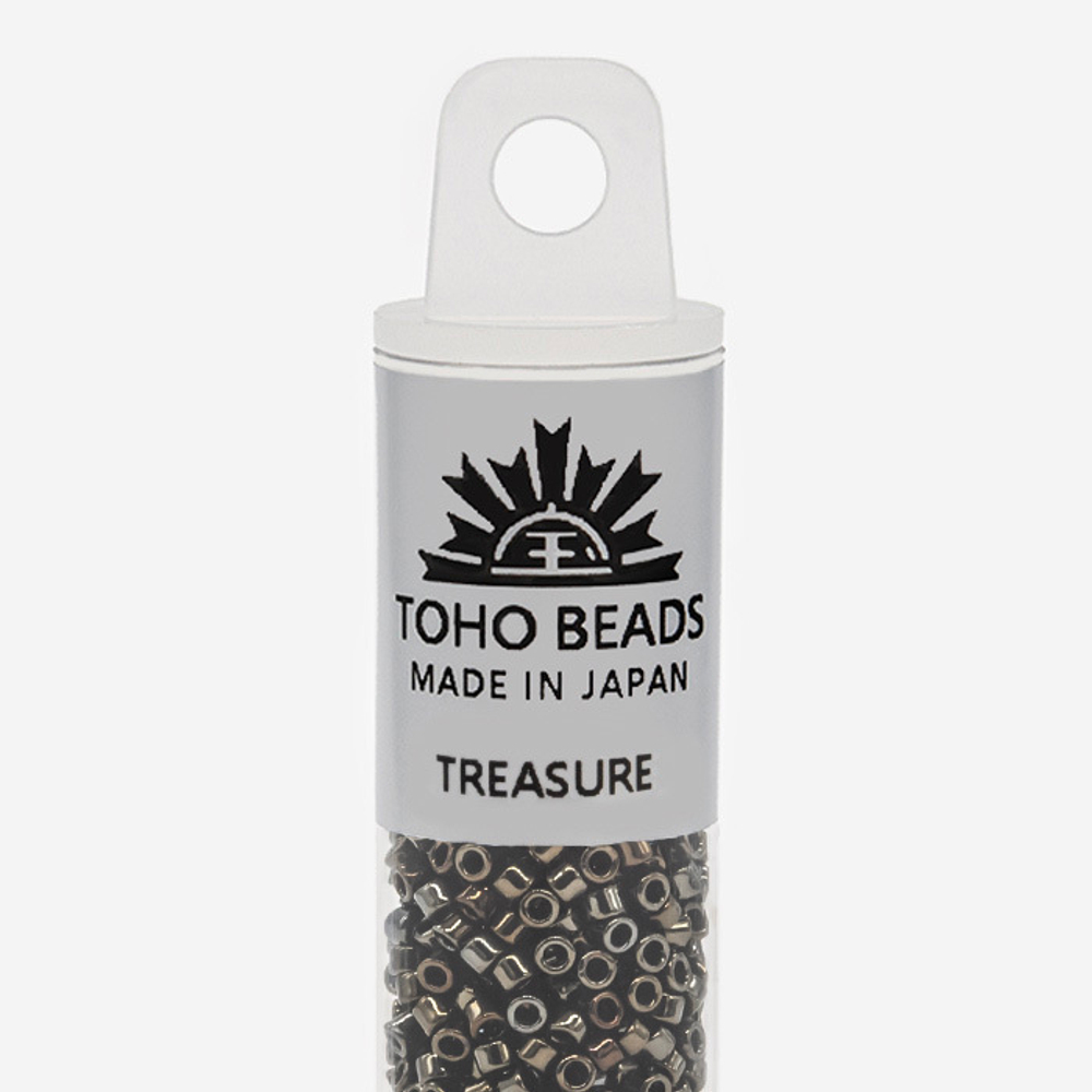 Японский бисер TOHO Treasure (№83), металлизированный, непрозрачный глянцевый