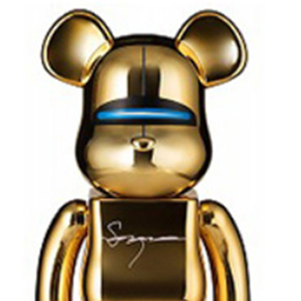 Дизайнерские игрушки BE@RBRICK " , " Sexy Robot Gold 100%+400%/1000%, 1025834-600598995