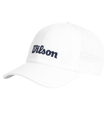 Теннисная кепка Wilson Active Perforated - bright white