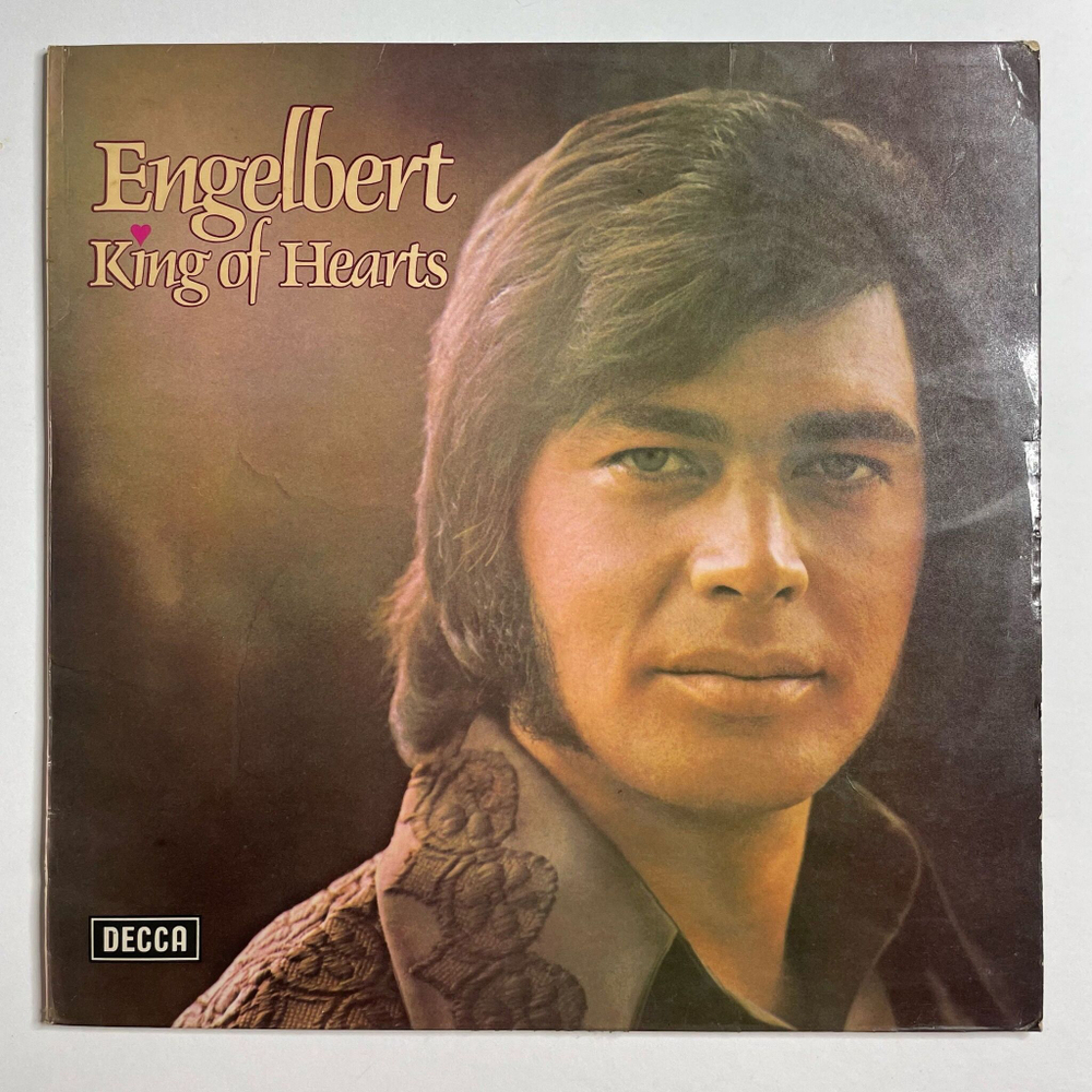 Винтажная виниловая пластинка LP Engelbert Humperdinck Engelbert King Of Hearts (UK 1973)