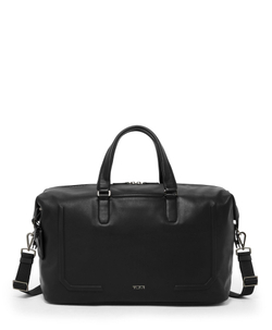 Сумка дорожная кожаная Nelson/Black bombe