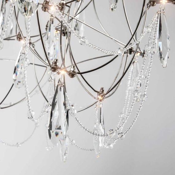 Подвесная светодиодная люстра Modelux Premium ML.5603.600P СН