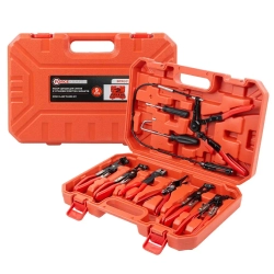 Щипцы для снятия и установки хомутов и шлангов, набор 9пр. FORCEKRAFT FK-909G3