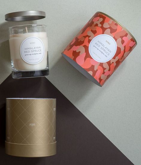 Himalayan Red Spruce, свеча Camo, Kobo Candles