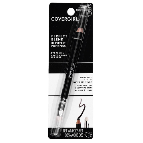 Covergirl, Perfect Blend, карандаш для глаз, 100 базовый черный, 0,85 г (0,03 унции)