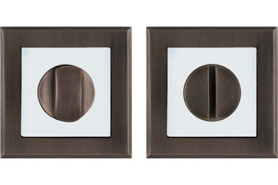 Завертка PUNTO BK6.К.QL52 GR/CP-23 Графит/хром КВАДРАТНАЯ