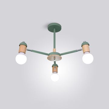 Минималистичная люстра в скандинавском стиле с поворотными патронами MERE