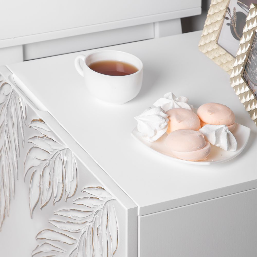 Тумба прикроватная Тропик Сканди Айс Голд правая