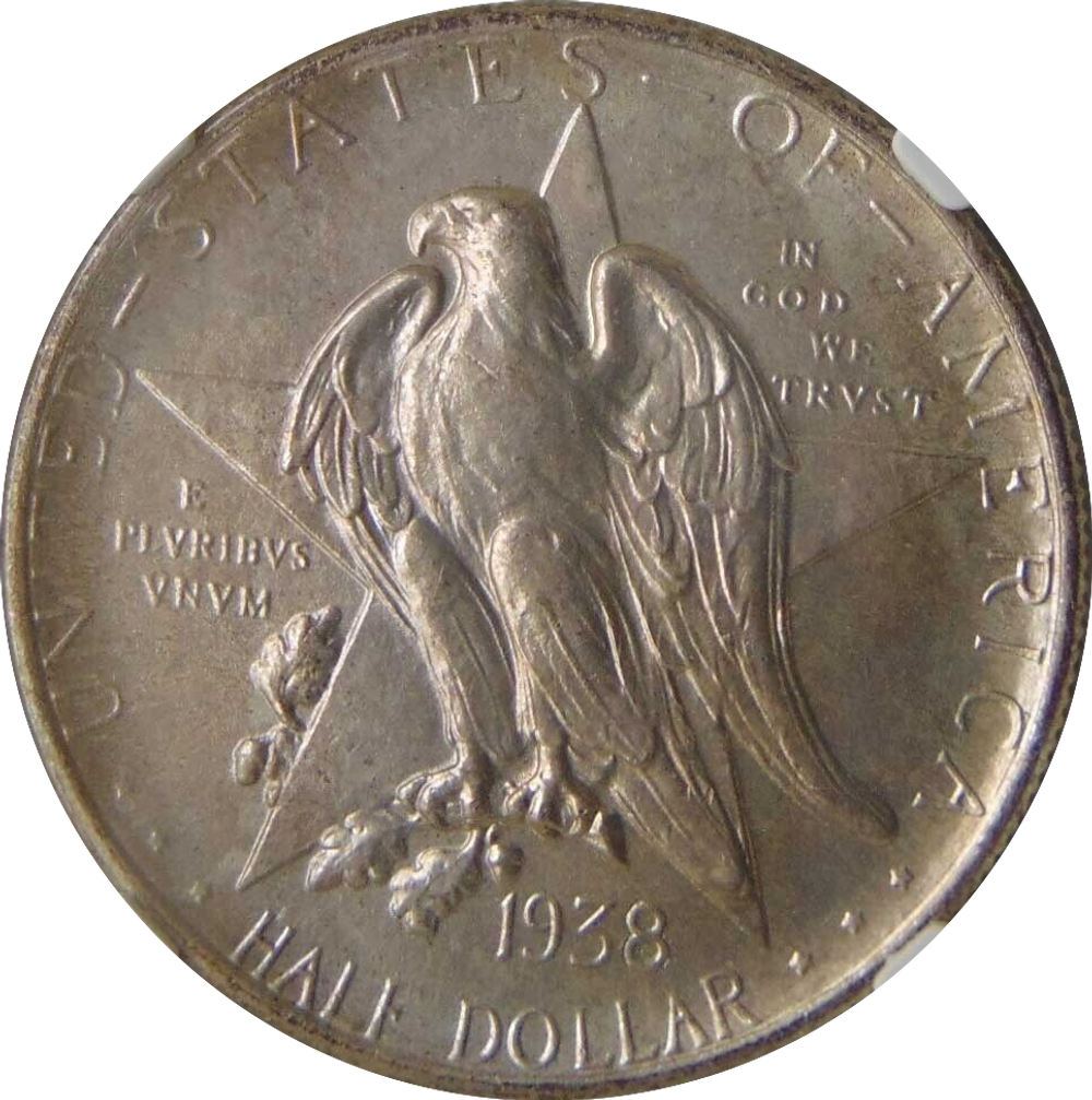 50 центов Texas 1938 P