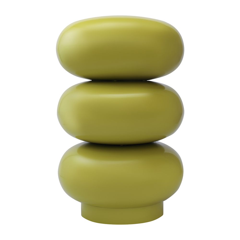 Табурет-столик Swell, Ø33 см, лайм