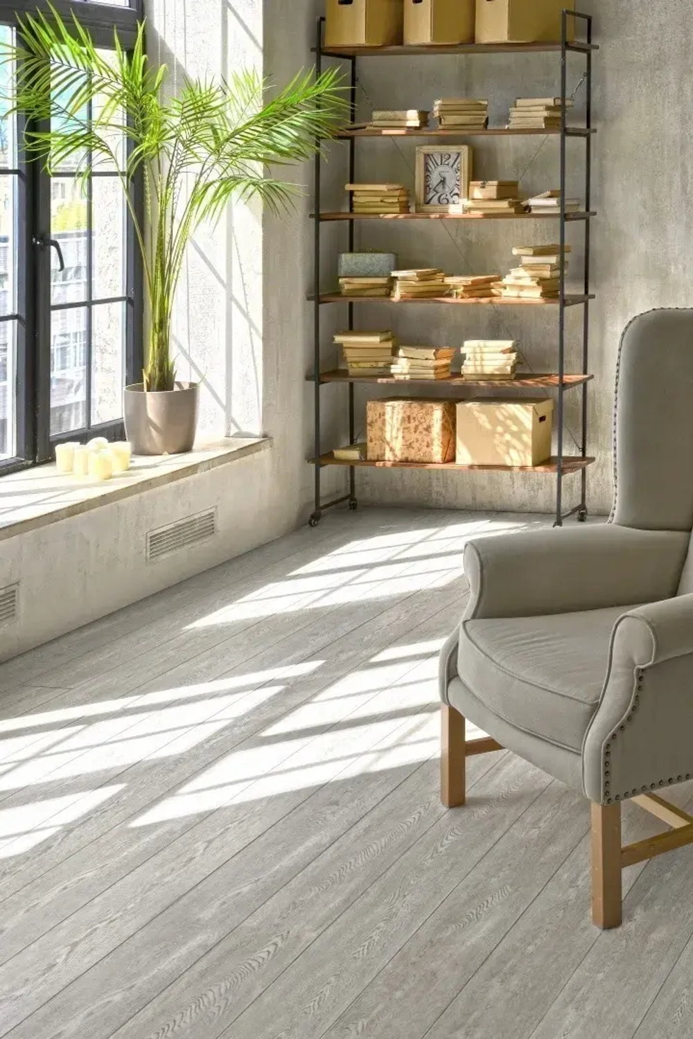 SPC ламинат Alpine Floor Голубой лес