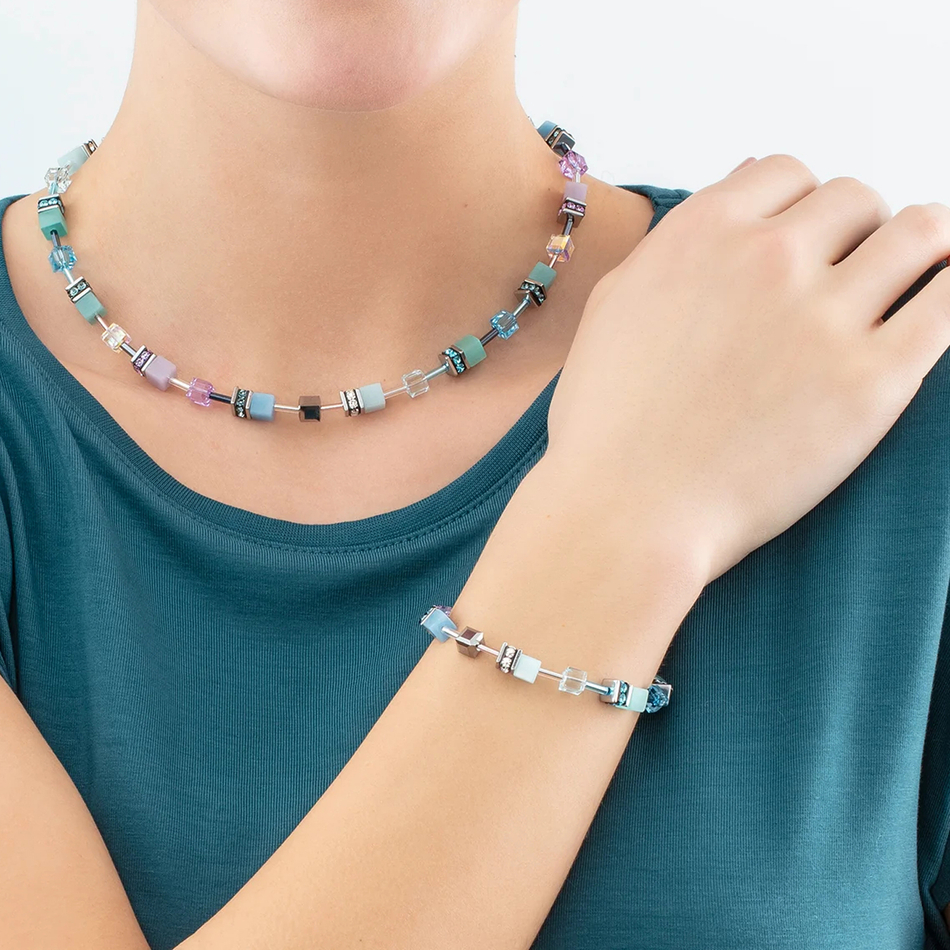 Браслет Coeur de Lion Aqua-Lilac 2838/30-2026