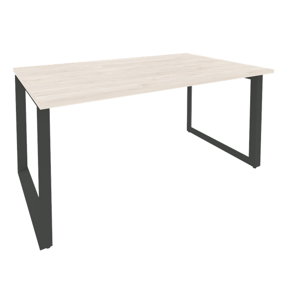 Onix Стол переговорный O.MO-PRG-1.4 Денвер Светлый/Металл Антрацит 1580*980*750