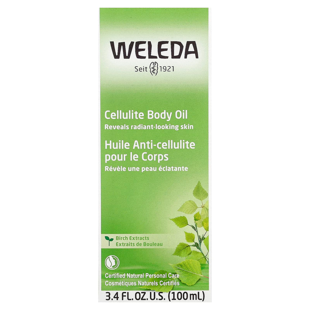 Weleda, масло для тела от целлюлита, 100 мл (3,4 жидк. унции)