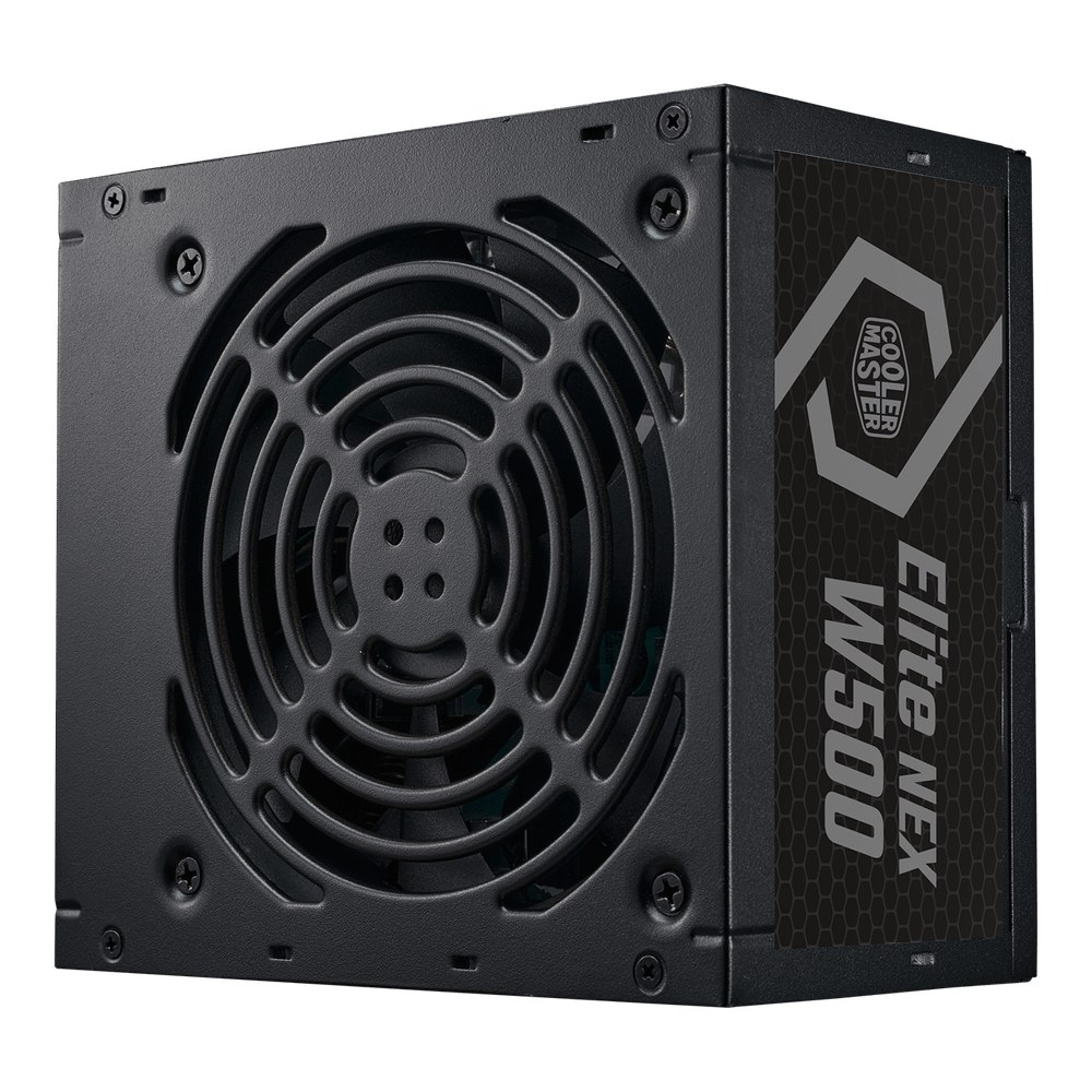 Блок питания CoolerMaster  500W, Elite NEX White W500, Non Modular, >85%, Черный, MPW-5001-ACBW-BEU