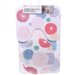 Набор для ванной и туалета 3 пр. «Вега» ( 2 коврика 50*80+50*40, 1 чехол на крышку унитаза)