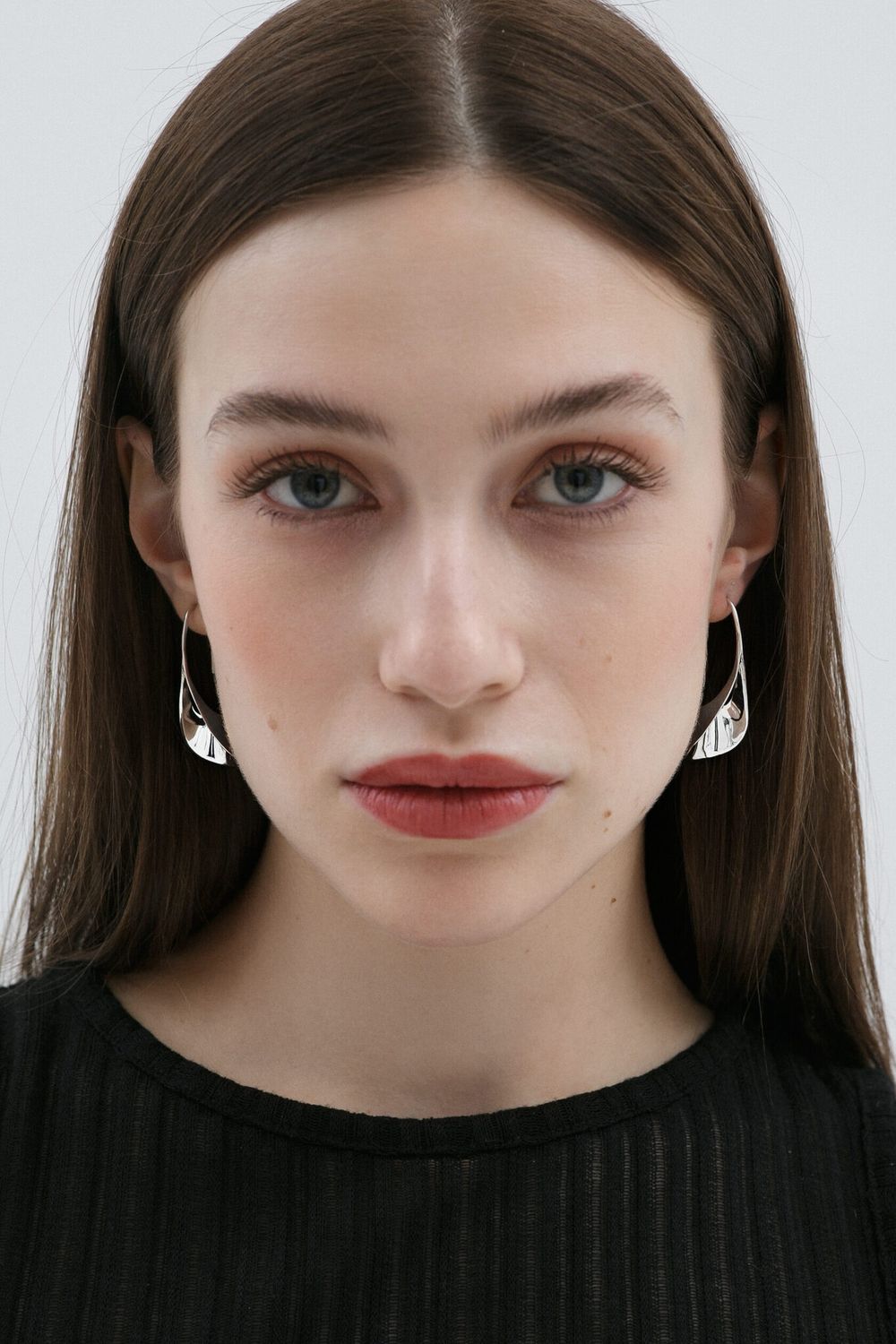 Серьги Лепестки