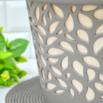 Кашпо Блоссом 8,3л, мокачино/пудра