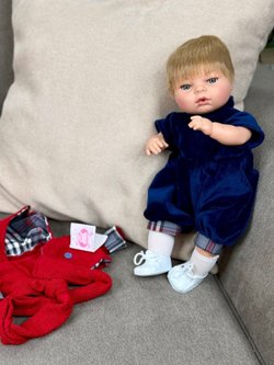 Кукла Berbesa мягконабивная 42см Raul (4312S)