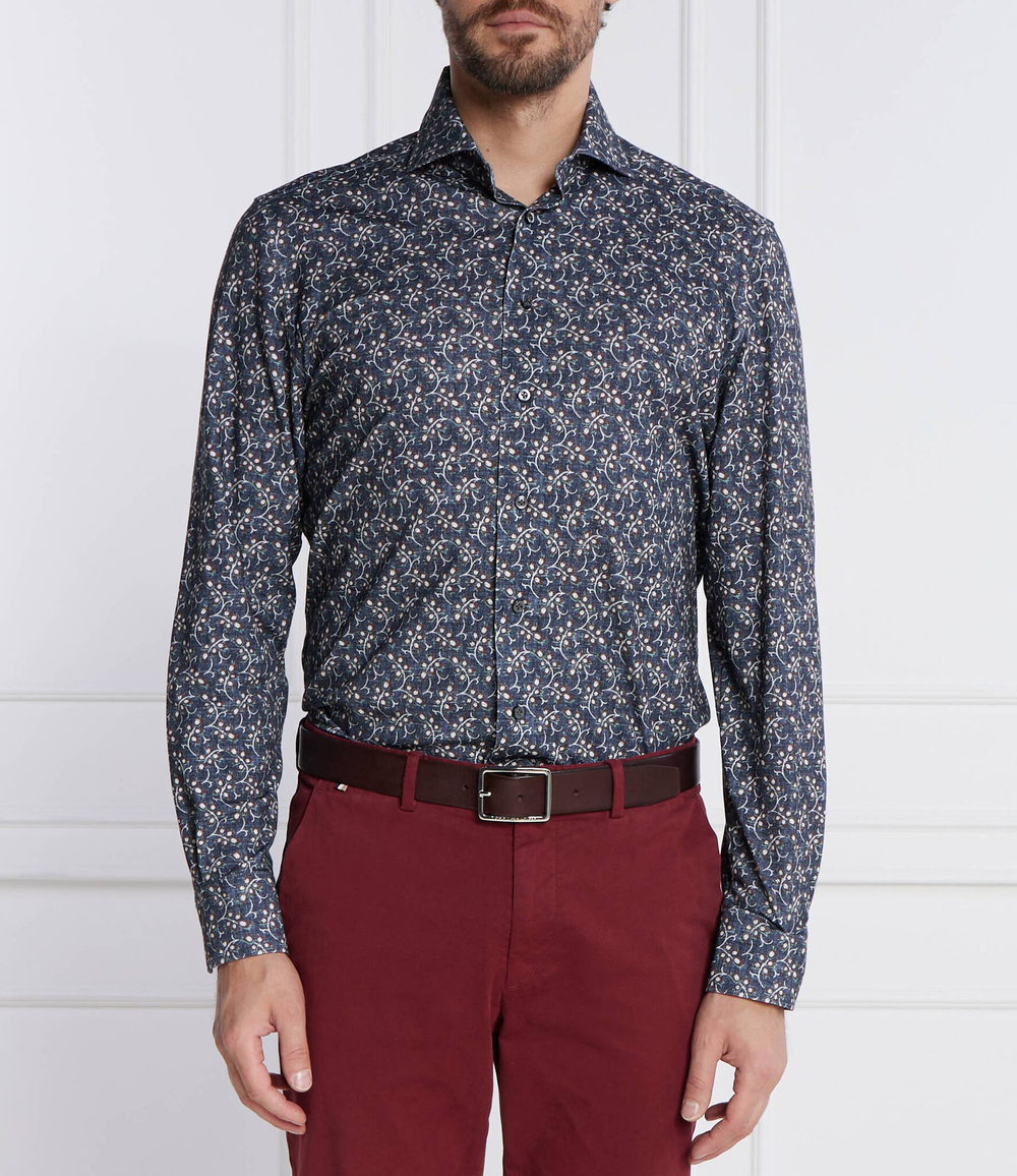 Рубашка Emanuel Berg - темно-синий(BY-Byron MFJ4)