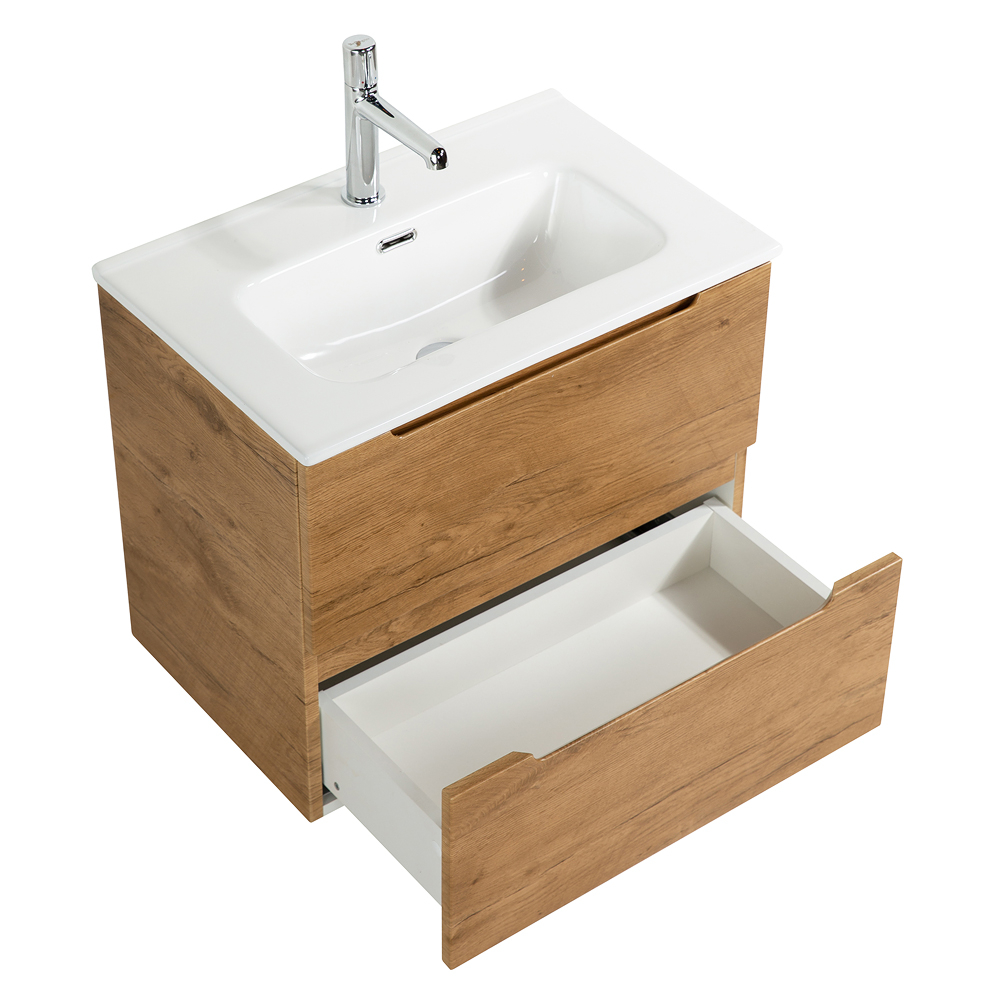 Тумба подвесная с раковиной BelBagno ETNA39-700/390-2C-SO-RN-P+BB700/390ETL