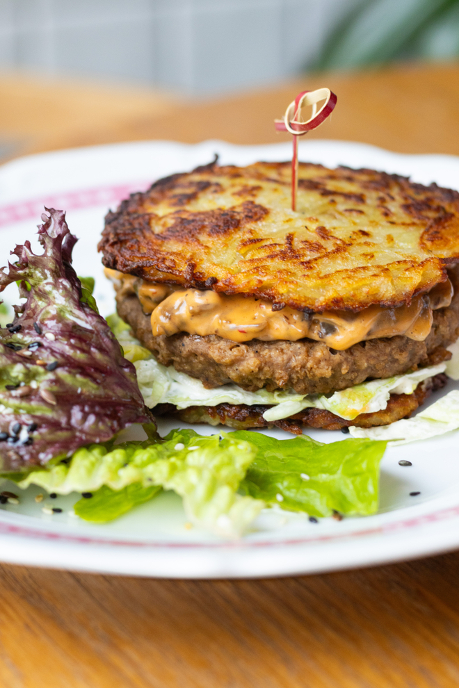 ВЕГАН БУРГЕР в ДРАНИКАХ 🌶️ NEW