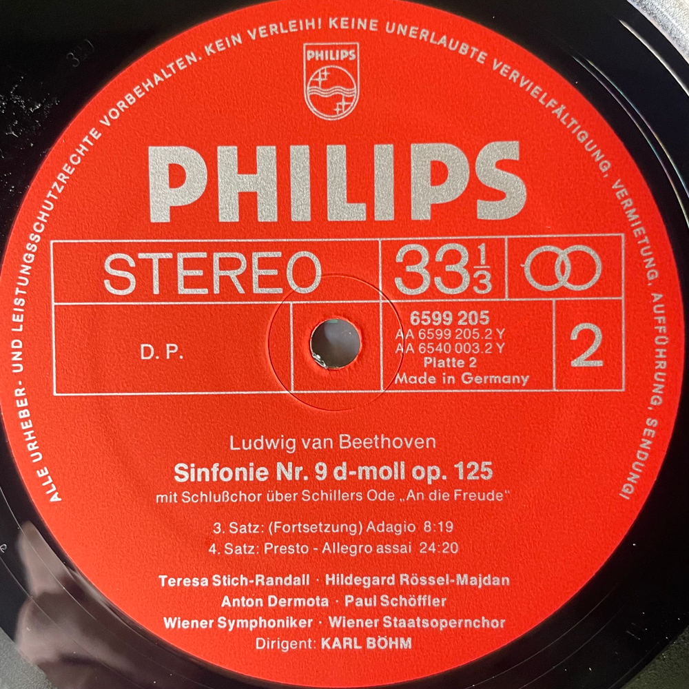 Моцарт, Бетховен - Карл Бем - Последние симфонии 2LP (Германия)