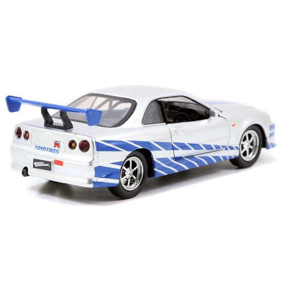 Модель Машинки Форсаж 1:32 FF 2002 Nissan Skyline GTR R34