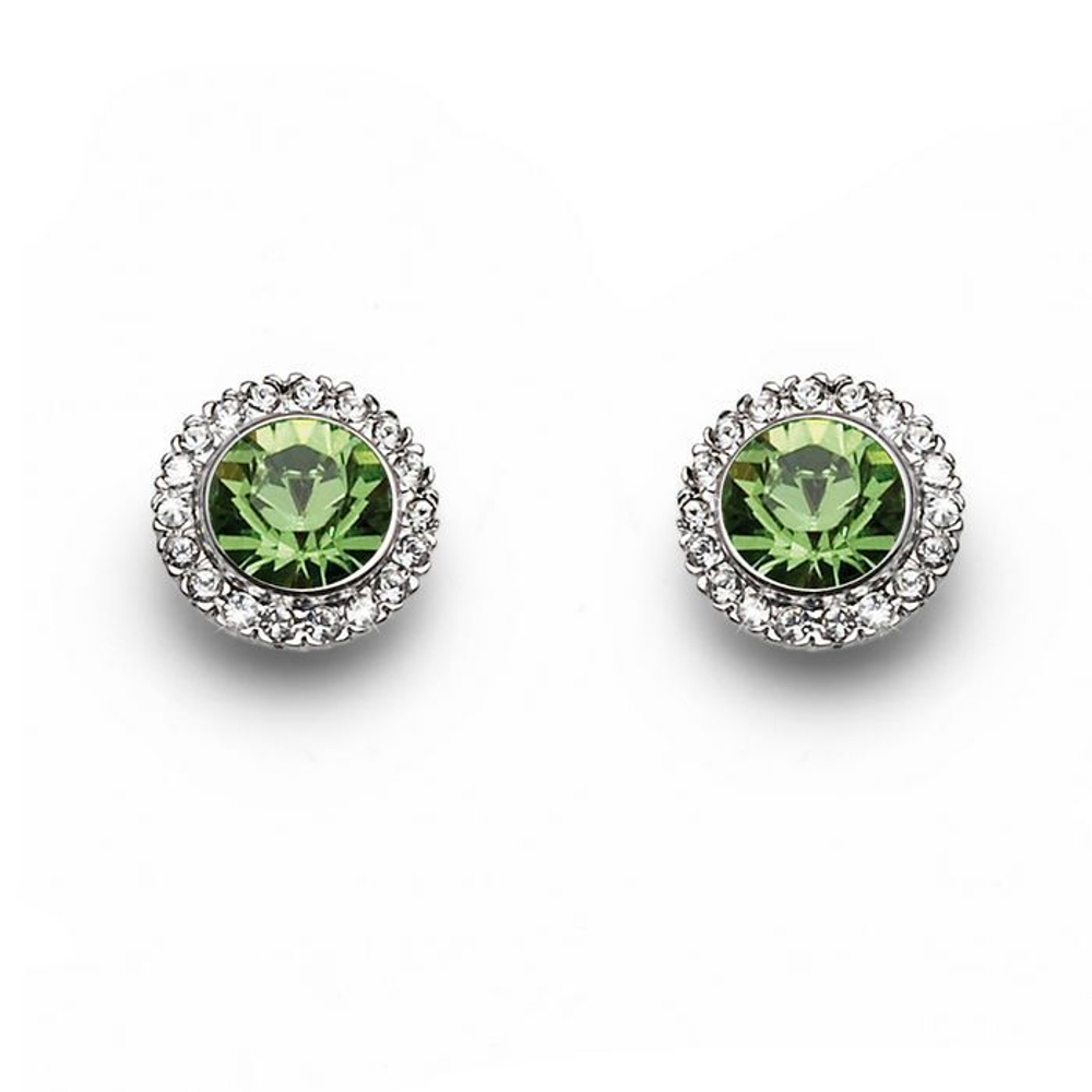 Серьги Oliver Weber More Peridot