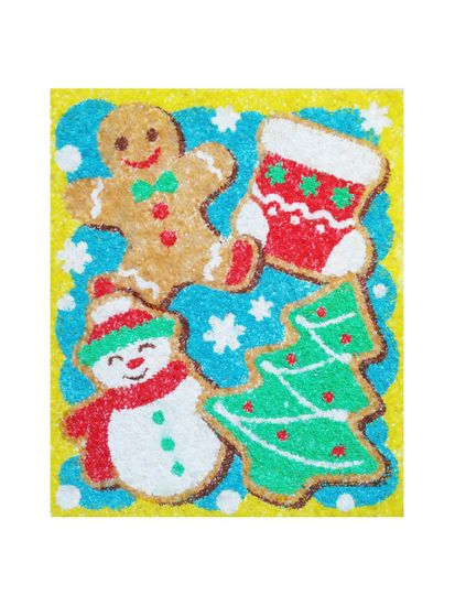 Песочная фреска «Прянички» своими руками