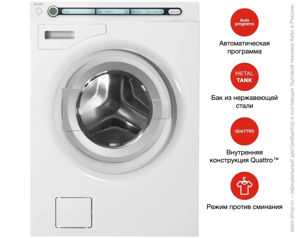 Стиральная машина Asko W6984 W фото 7