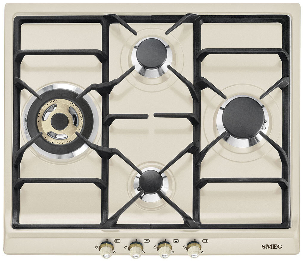 Газовая варочная панель Smeg SR 764 PO