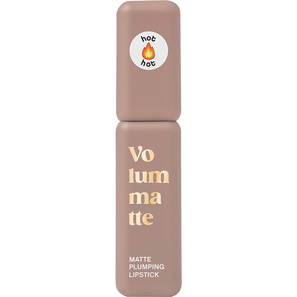 Vivienne Sabo Volummatte Matte Plumping Lipstick Жидкая матовая помада для губ с плампинг-эффектом 01 Холодный бежевый
