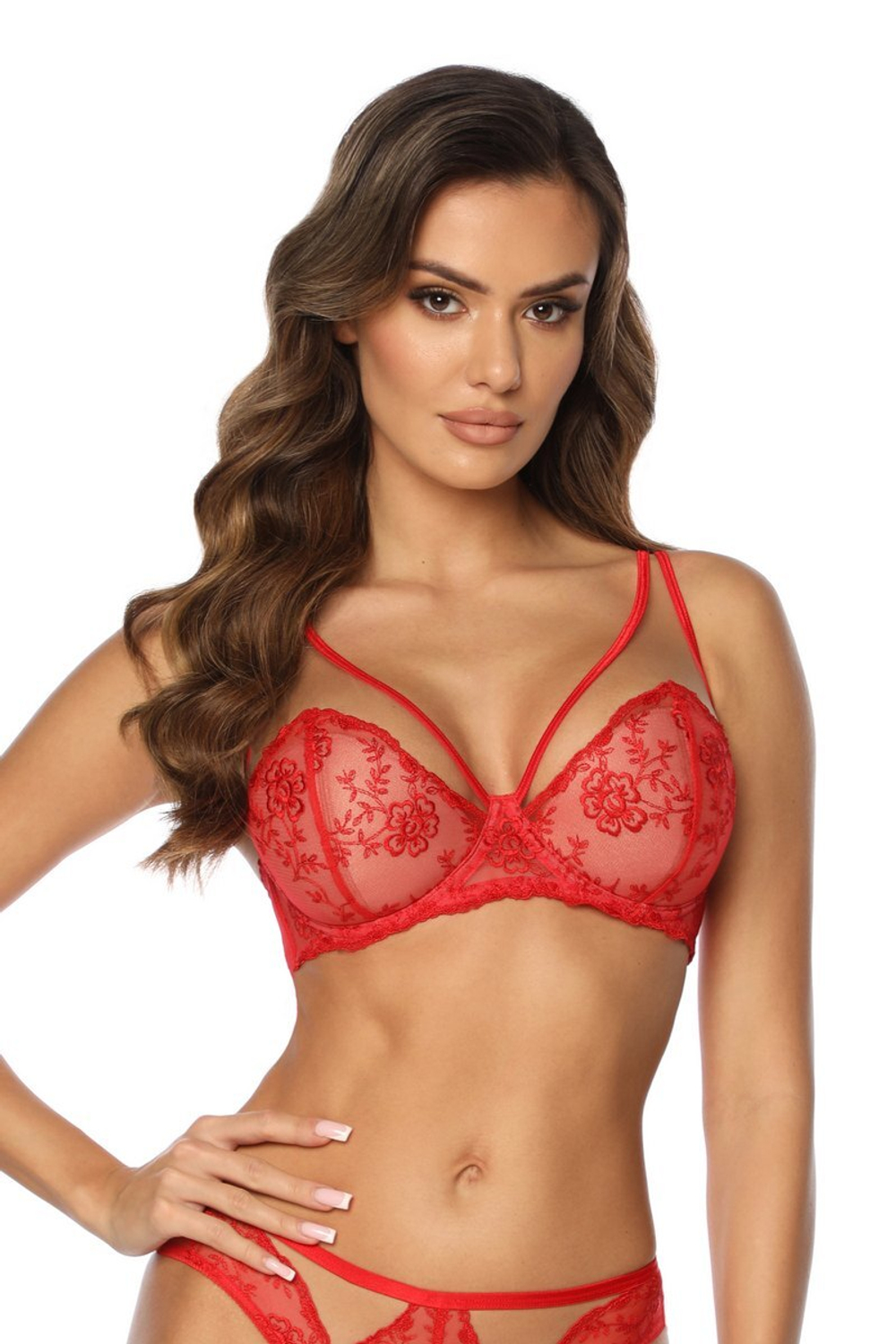 1056-PU SENSUAL Бюст KINGA