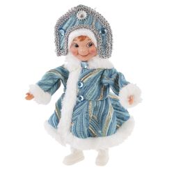 GAEM Игрушка набивная "Снегурочка", L13 W5 H20 см, 2в.