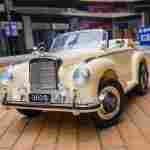 Детский электромобиль "Mercedes-Benz", LS-618, бежевый