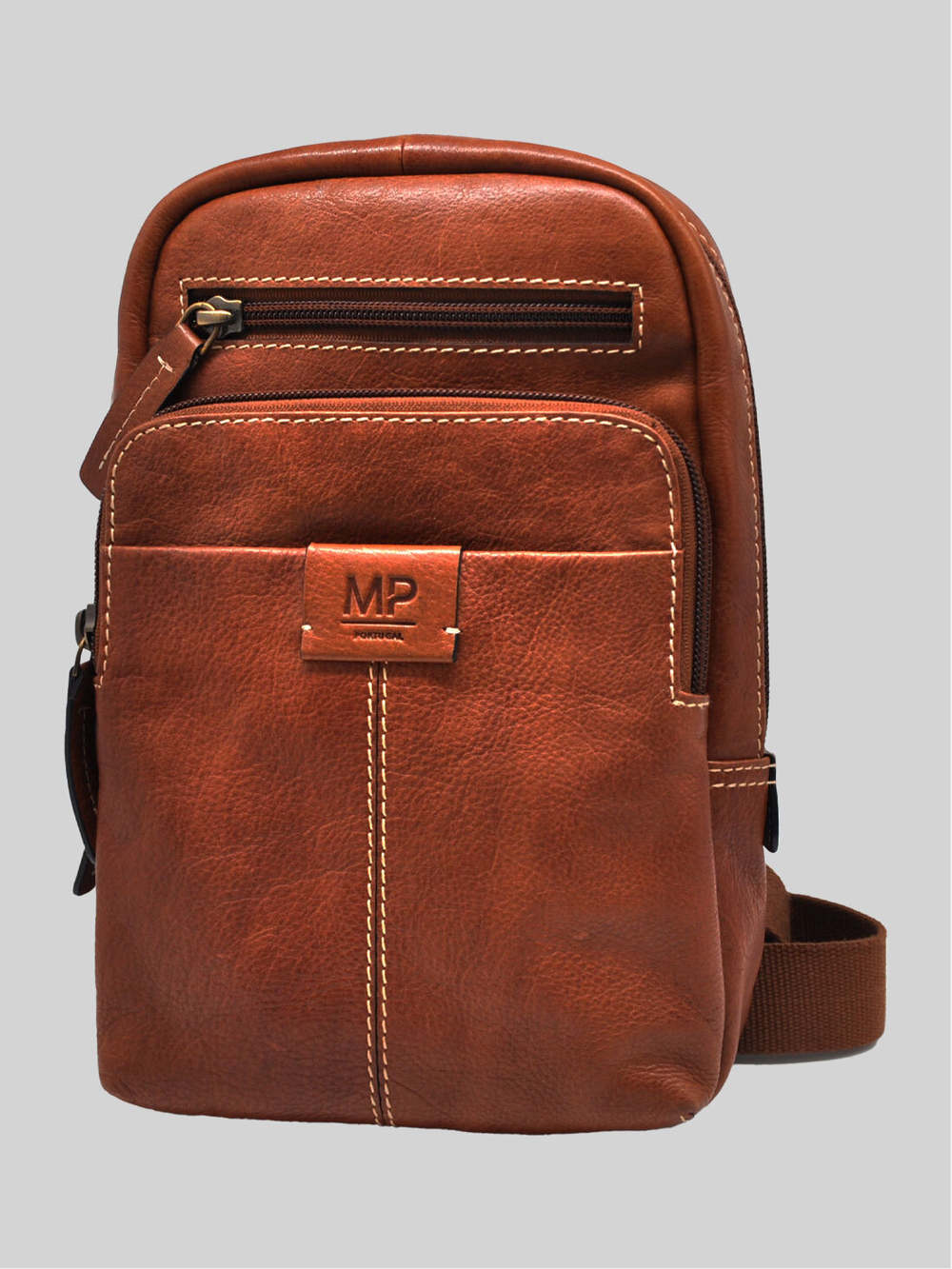 C240009 Camel - Сумка плечевая (слинг) MP