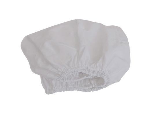 Простынь на резинке для кровати 140*200 см (серый, сатин)