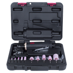 MIGHTY SEVEN (QA-0215A) Пневматическая бормашина (шарошка) 3 - 6 мм, 20000 об/мин, с набором принадлежностей, 15 предметов