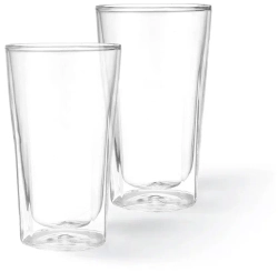 Набор стаканов с двойными стенками RISTRETTO 2шт, 300мл.