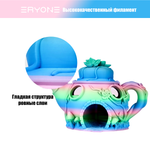 Пластик Eryone Matte Gradient Multi-Color PLA 1.75mm 1kg fairy tale-pink & green & blue