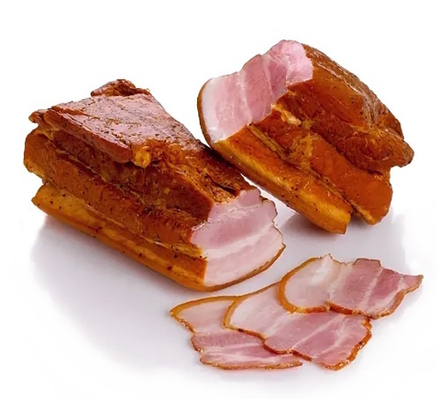 Грудинка копченая на дровах БМК